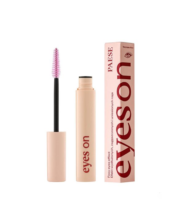 Paese Eyes On Mascara – Black, 8ml | Volumizing & Long-Lasting
