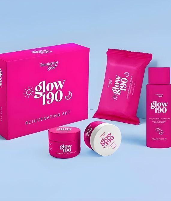 Honest Glow 190 Rejuvenating Set – Unisex Skincare Set